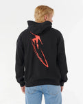 The Rip Curl Mens Eddie Would Go Zip Hoodie in Black