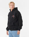 The Rip Curl Mens Eddie Would Go Zip Hoodie in Black