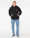 The Rip Curl Mens Eddie Would Go Zip Hoodie in Black