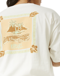 The Rip Curl Womens Island Heritage T-Shirt in Bone