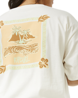 The Rip Curl Womens Island Heritage T-Shirt in Bone