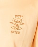 The Rip Curl Womens Search Icon Relaxed T-Shirt in Orange