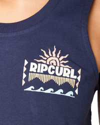 The Rip Curl Womens Jeffreys Vest in Navy