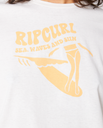 The Rip Curl Womens Re-Entry T-Shirt in Bone