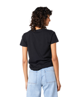 The Rip Curl Womens Re-Entry T-Shirt in Black