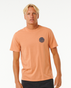 The Rip Curl Mens Wetsuit Icon T-Shirt in Clay