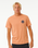 The Rip Curl Mens Wetsuit Icon T-Shirt in Clay