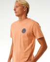 The Rip Curl Mens Wetsuit Icon T-Shirt in Clay