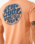 The Rip Curl Mens Wetsuit Icon T-Shirt in Clay