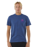 The Rip Curl Womens Wetsuit Icon T-Shirt in Washed Navy