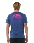 The Rip Curl Womens Wetsuit Icon T-Shirt in Washed Navy