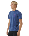 The Rip Curl Womens Wetsuit Icon T-Shirt in Washed Navy