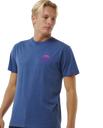 The Rip Curl Womens Wetsuit Icon T-Shirt in Washed Navy