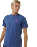 The Rip Curl Womens Wetsuit Icon T-Shirt in Washed Navy