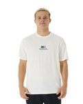 The Rip Curl Mens Pill Icon T-Shirt in Bone