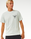 The Rip Curl Mens Fade Out Icon T-Shirt in Light Green