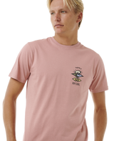 The Rip Curl Mens Search Icon T-Shirt in Mushroom