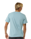 The Rip Curl Mens Big Mumma Icon T-Shirt in Blue & Grey