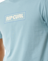 The Rip Curl Mens Big Mumma Icon T-Shirt in Blue & Grey