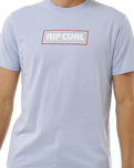 The Rip Curl Mens Big Mumma T-Shirt in Spray Blue