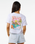 The Rip Curl Womens Island Crop T-Shirt in White