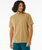 The Rip Curl Mens Searchers Embroidery T-Shirt in Dark Khaki