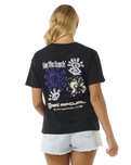 The Rip Curl Womens Quest Relaxed T-Shirt in Black