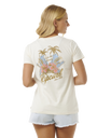 The Rip Curl Womens Wild Bloom Standard T-Shirt in Bone