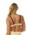 The Rip Curl Womens Block Party Spliced Fixed Tri Bikini Top in Bone