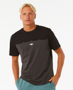 The Rip Curl Mens Vaporcool Medina Seacell T-Shirt in Black