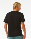 The Rip Curl Mens Vaporcool Medina Seacell T-Shirt in Black