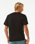 The Rip Curl Mens Vaporcool Medina Seacell T-Shirt in Black