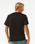 The Rip Curl Mens Vaporcool Medina Seacell T-Shirt in Black