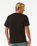 The Rip Curl Mens Vaporcool Medina Seacell T-Shirt in Black