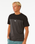 The Rip Curl Mens Vaporcool Medina Seacell T-Shirt in Black