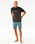 The Rip Curl Mens Vaporcool Medina Seacell T-Shirt in Black