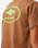 The Rip Curl Mens Quality Surf Products Oval T-Shirt in Mocha