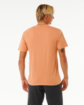 The Rip Curl Mens SWC Globe T-Shirt in Clay