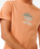 The Rip Curl Mens SWC Globe T-Shirt in Clay