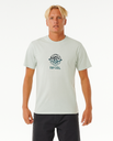 The Rip Curl Mens SWC Globe T-Shirt in Mint