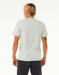 The Rip Curl Mens SWC Globe T-Shirt in Mint