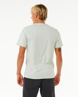 The Rip Curl Mens SWC Globe T-Shirt in Mint