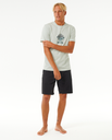 The Rip Curl Mens SWC Globe T-Shirt in Mint