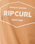 The Rip Curl Mens Stapler T-Shirt in Clay