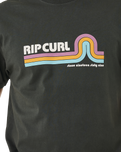 The Rip Curl Mens Surf Revival Mumma T-Shirt in Washed Black