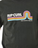 The Rip Curl Mens Surf Revival Mumma T-Shirt in Washed Black