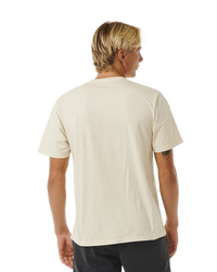 The Rip Curl Mens Surf Revival Mumma T-Shirt in Vintage White