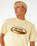 The Rip Curl Mens Surf Revival Mumma T-Shirt in Vintage Yellow