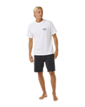 The Rip Curl Mens Traditions T-Shirt in White