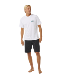 The Rip Curl Mens Traditions T-Shirt in White